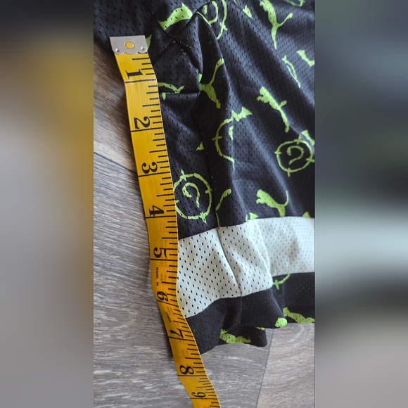 Puma x Batman The Riddler AOP Mesh Shorts Mens Size Medium - Picture 6 of 6